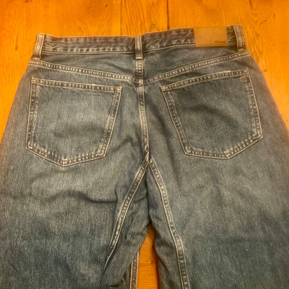 Madewell Indigo Straight Leg Jeans - Picture 11 of 13